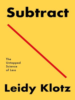 cover image of Subtract